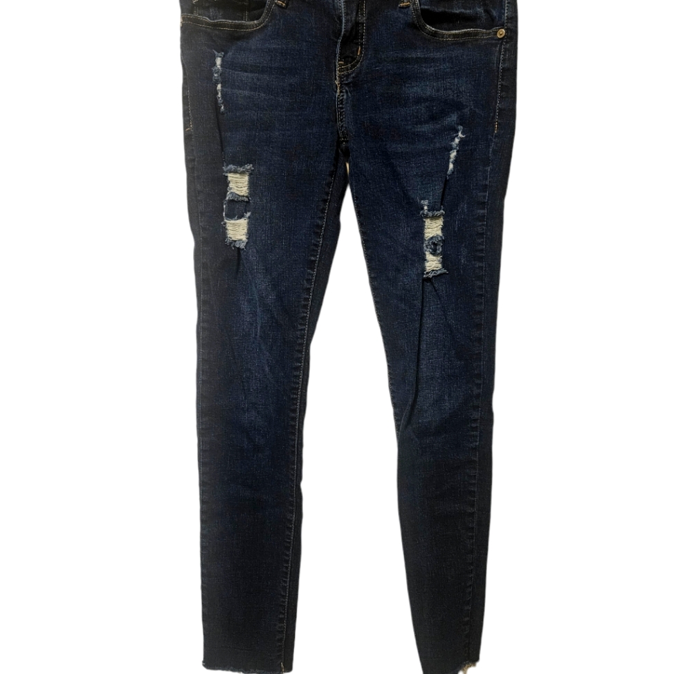 Kancan Destroyed Skinny Jeans